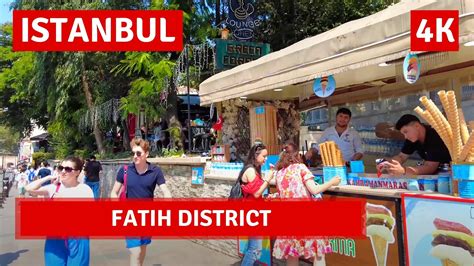 Istanbul Around Grand Bazaar Fatih August Walking Tour K Uhd