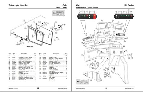 Gehl Telescopic Handler Dl Series Gen Parts Manual C Auto