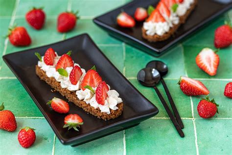 Tarte Aux Fraises Et Sp Culoos Sans Cuisson Amandine Cooking