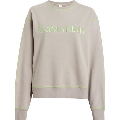 Calvin Klein Long Sleeve Sweater Women Crew Sweaters Flannels