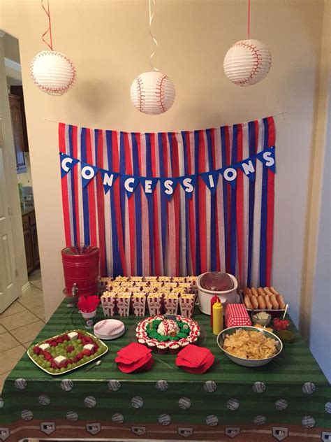 Baseball Themed Party Ideas - Design Talk