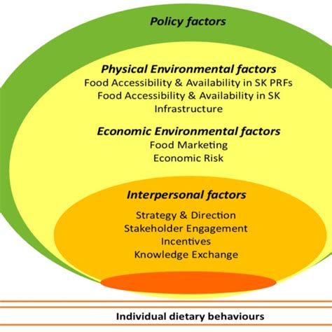 Converged Key Findings Using A Socio Ecological Framework Download Scientific Diagram