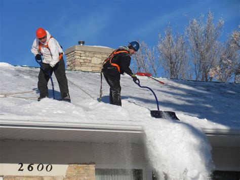 Tips For Safe Removal Of Snow From Your Roof Stay Dry Roofing