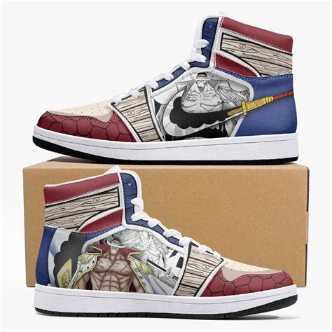 Edward Newgate One Piece Mid Basketball Shoes Animebape