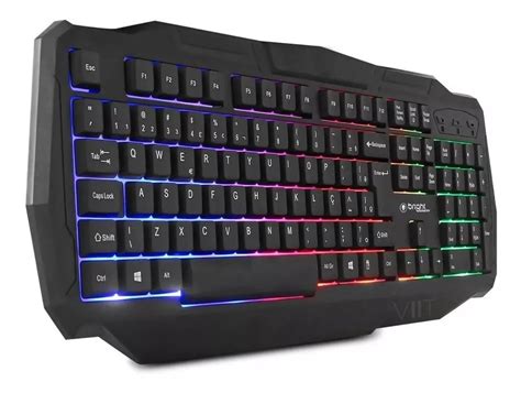 Teclado Gamer Lordtec Qwerty Abnt Luz Lgb Semi Mecanico Mebuscar Brasil