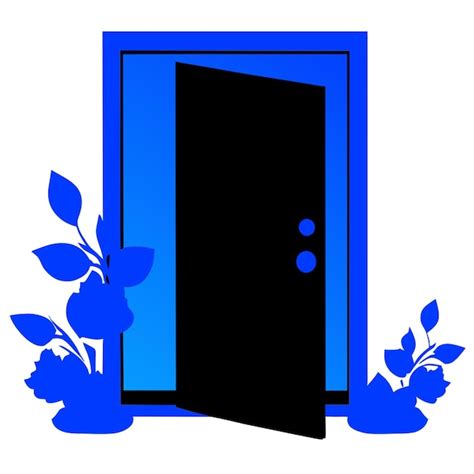 Welcome Door Vector Illustration Premium Ai Generated Vector