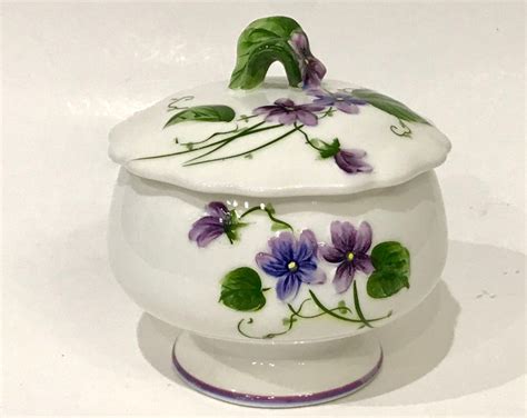 Vintage Norcrest Sweet Violet Fine China Ceramic Porcelain Etsy