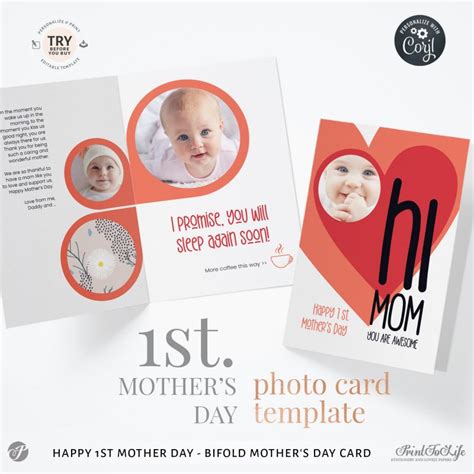 Personalized Mother's Day Cards - Printolife