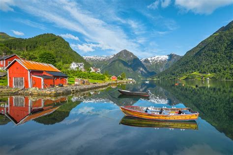 Fjordlandschaft Bei Balestrand Foto And Bild Europe Scandinavia