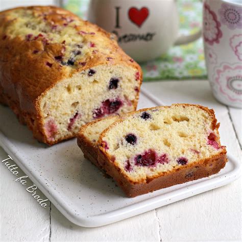 PLUMCAKE AI FRUTTI DI BOSCO E YOGURT Ricetta Senza Burro Tutto Fa