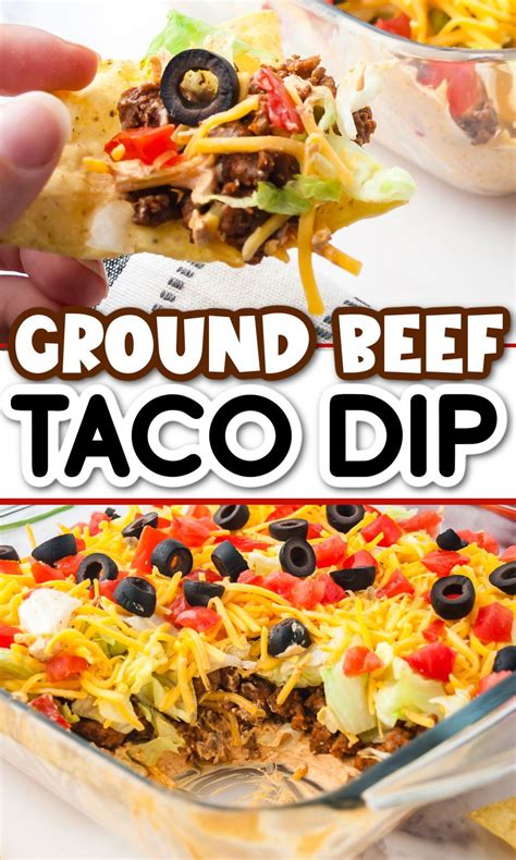 Ground Beef Taco Dip Recipe Artofit