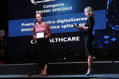 Top Performeri din Sănătate Gabriela Velcu GE HealthCare România