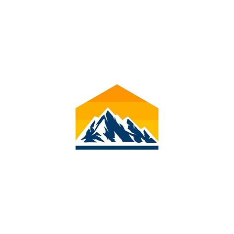 Mountain Logo Design Mountain View Logo 19521152 Vector Art At Vecteezy