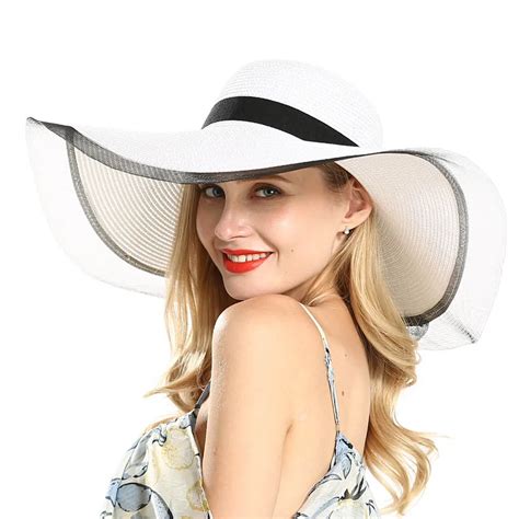 New Mesh Straw Sun Hat Women Summer Beach Caps For Lady Large Brimmed