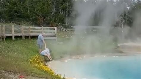 Tourist Dips Fingers In Deadly Yellowstone Hot Spring Video Idaho Statesman