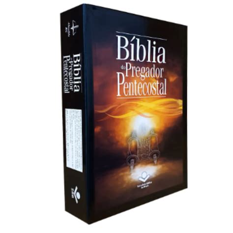 B Blia Do Pregador Pentecostal Letra Normal Arc Capa Preta Nobre