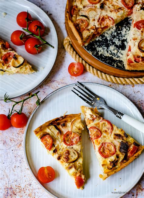 Tomaten Porree Quiche Rezept