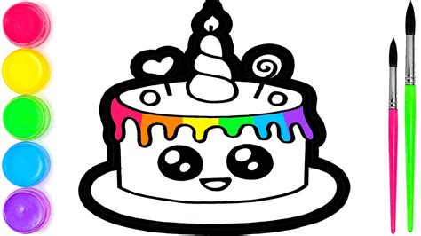 Detail Mewarnai Gambar Kue Koleksi Nomer 21