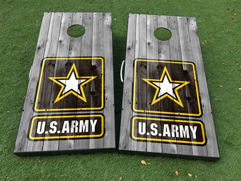 Us Army Military Cornhole Board Game Decal Vinyl Wraps With Laminated