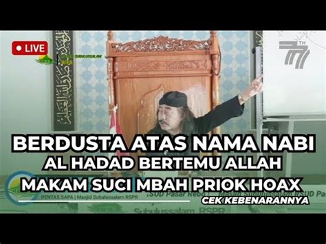 BERDUSTA ATAS NABI Kyai Syarif Rahmat RA YouTube