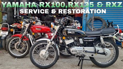 YAMAHA RX100 RX135 RXZ SERVICE SPARES RESTORATION SHOP IN CHENNAI