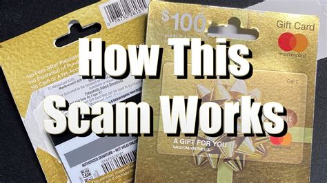 How Visa Gift Card Scams Work YouTube