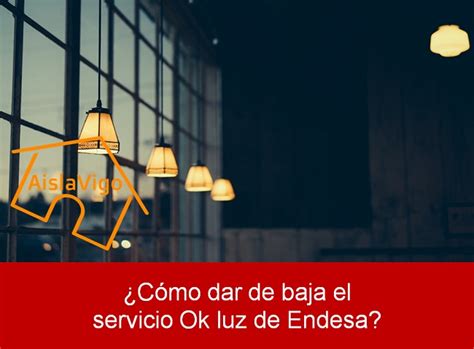 C Mo Dar De Baja El Servicio Ok Luz De Endesa Aislavigo La Empresa