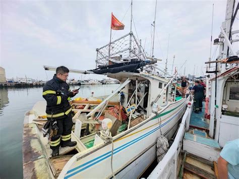 澎湖籍漁船炊食不慎引氣爆 船主多處燒燙傷後送 社會 中央社 Cna