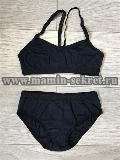Комплект нижнего белья для девочки. Выкройка