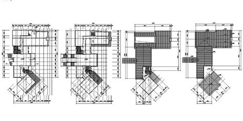 Building Layout Design AutoCAD Plan