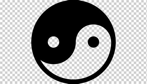 Iconos De La Computadora Yin Y Yang Yin Yang Diverso Cara Smiley