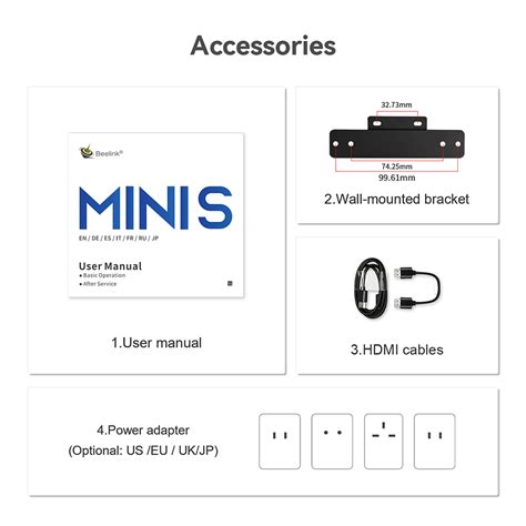 Beelink MINI S12 PRO Intel Alder Lake N100 Mini PC Windows 11 Pro DDR4 ...
