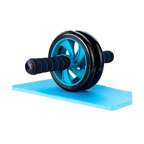 Ripley Ab Roller Wheel Rueda Doble Abdominal Azul Todo Fit