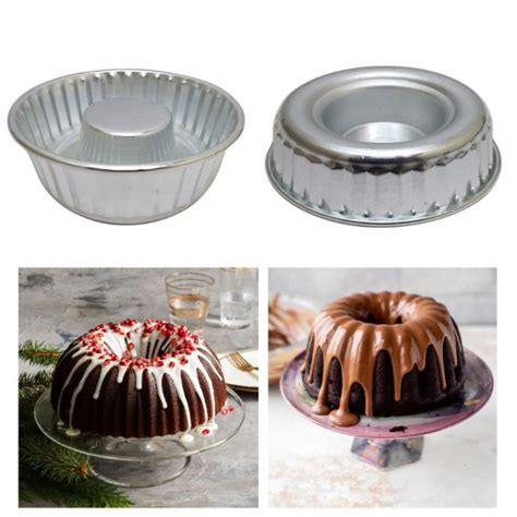 Aluminium Ring Cake Pan | Bundt Mould (6.5 Inch)