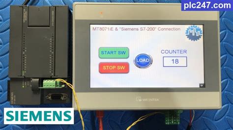 Weintek Hmi And Siemens S7 200 Communication Tutorial