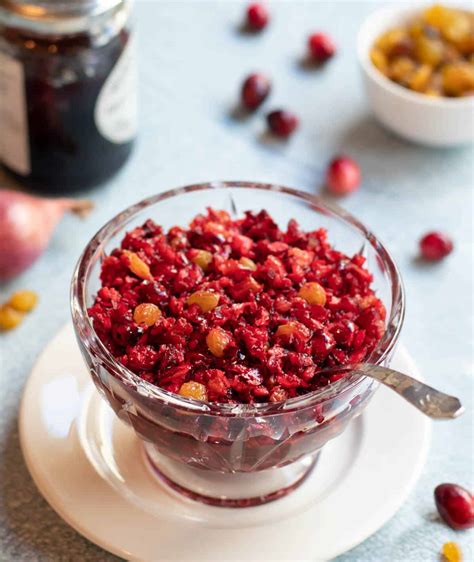 Cranberry And Golden Raisin Relish Recipe A Well Seasoned Kitchen®