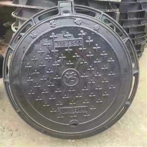 Sand Casting Iron Manhole Cover Classic Round En D Square