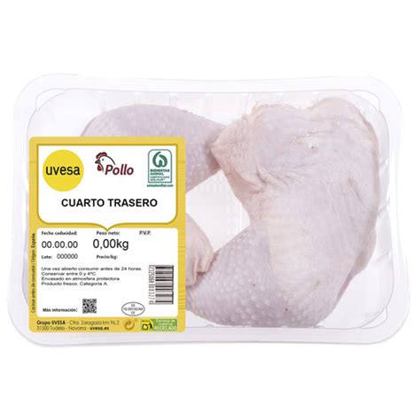 Cuartos Traseros De Pollo Blanco Con Piel Bandeja Alcampo Haz Tu