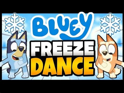 Bluey Freeze Dance Brain Break: Fun for Kids! | SchoolTube