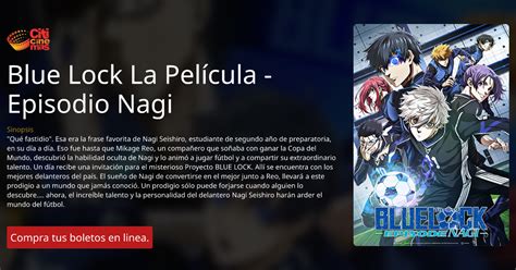 Blue Lock La Película Episodio Nagi 13 de enero 2025