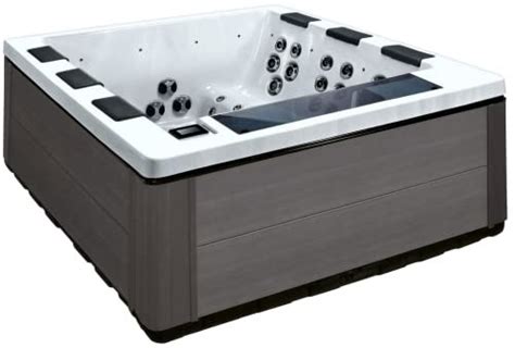 Luxuria Spas Artisan Person Jet Pump Acrylic Lounger Hot Tub Hot Tubs Depot