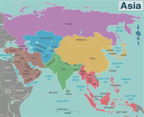 File:Map of Asia.svg - Wikitravel Shared