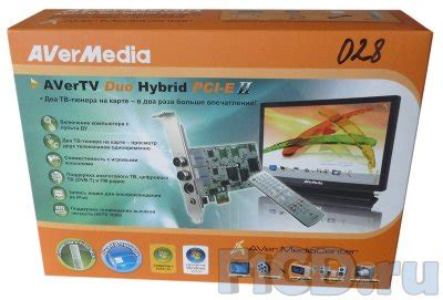 AVerMedia AVerTV Duo Hybrid PCI-E II – гибридный ТВ-тюнер "2 в 1 ...