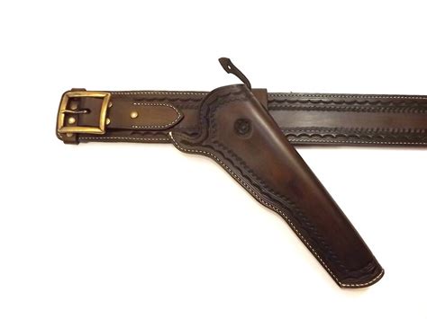 Black Powder Gun Belt With Holster And Pouches Custom Rig Etsy