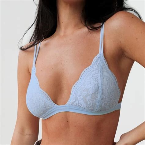 Soutien Gorge Soutien Gorge Triangle Sexy En Dentelle Pour Femme Lingerie Sans Fil Sous