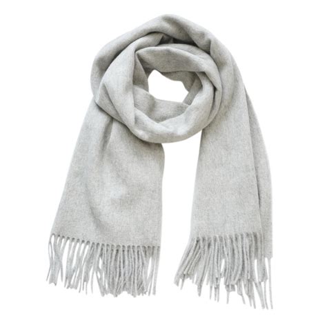 Wool Scarf | Big Oversized Cozy Scarf With Fringe | Plain Scarves