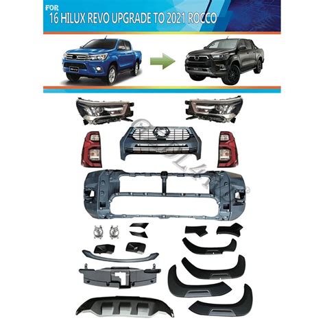 Hilux Revo Upgrade To Hilux Facelift Kits Revo To Rocco