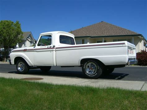 1964 Ford F 100 Custom Cab Styleside Long Bed Classic Ford F 100 1964