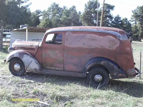 1938 Ford Half Ton Panel Delivery Van Delivery Truck Hot Rod Rat Rod