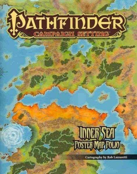 Pathfinder Campaign Setting Inner Sea Poster Map Folio Game By